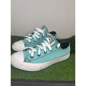 CONVERSE Chuck Taylor ALL STAR Low Top Size 3 Aqua Teal Blue Sneaker